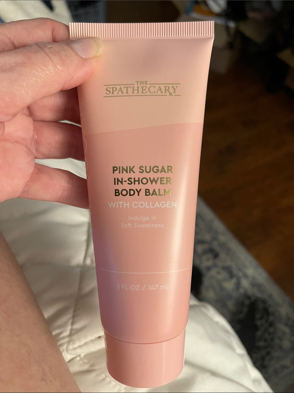 The Spathecary Pink Sugar In-Shower Body Balm - Pink